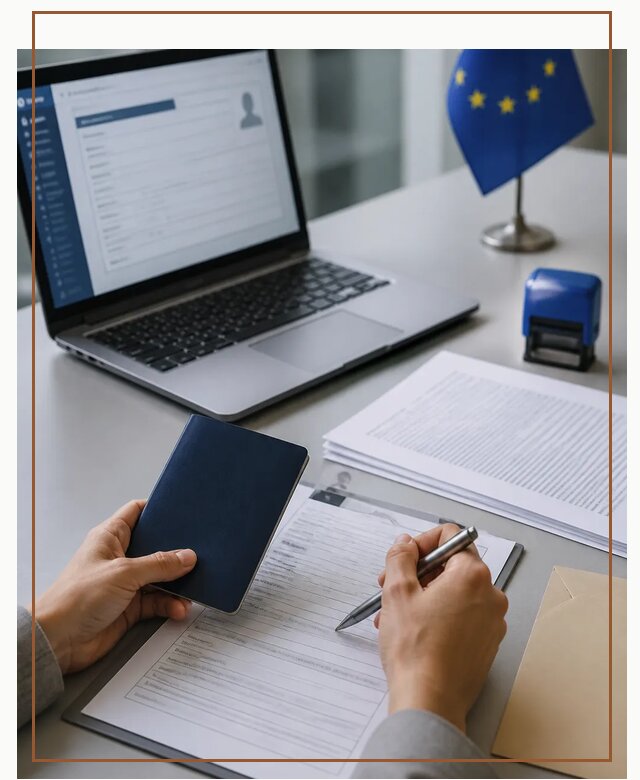 Оформление национальной визы D для переезда и работы в Губахе