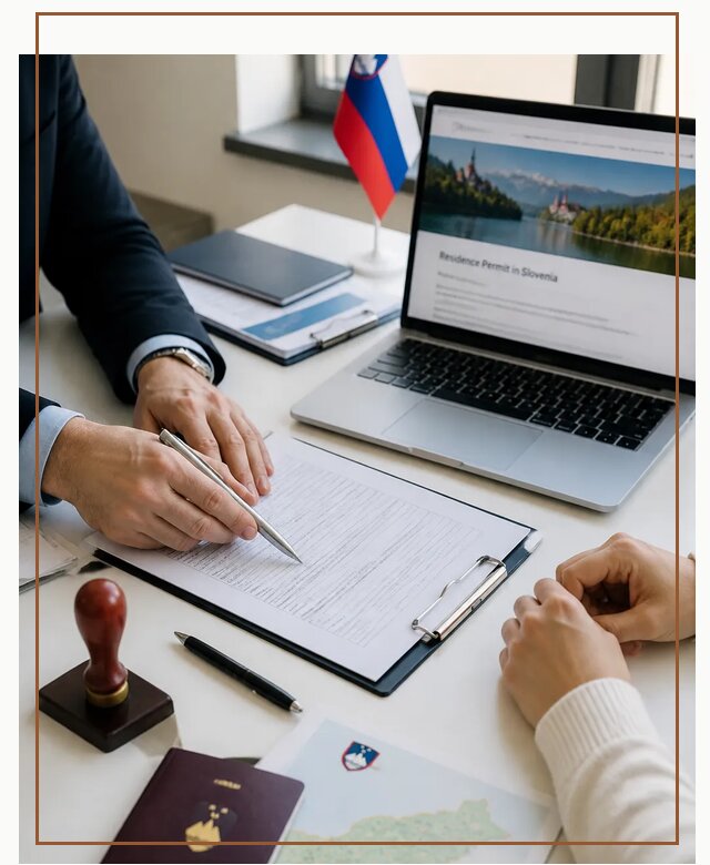 Оформление вида на жительство в Словении под ключ в Губахе