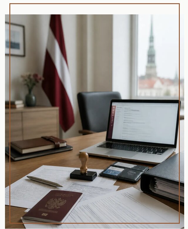 Оформление вида на жительство в Латвии под ключ в Губахе