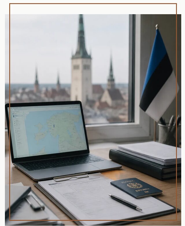 Оформление ВНЖ в Эстонии в Губахе по цене от 46647 р. | Гиперактив-Гбх