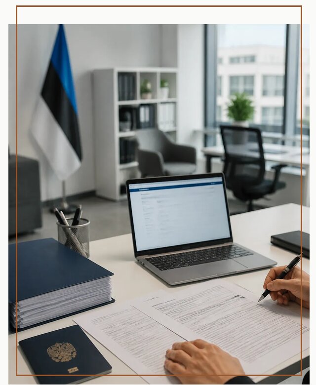 Оформление ВНЖ в Эстонии для переезда и легального проживания в Губахе