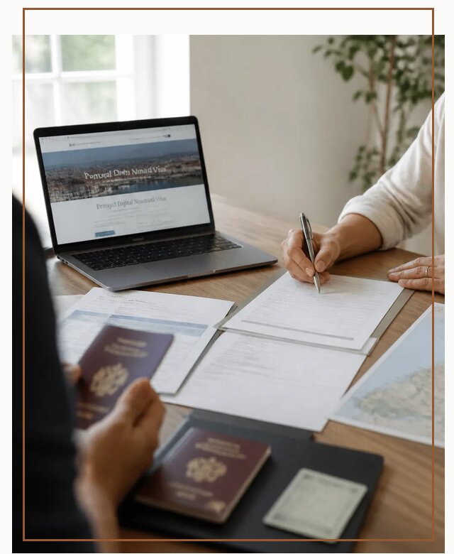 Оформление Digital Nomad и ВНЖ Португалии в Губахе